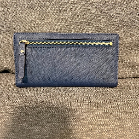 Kate Spade Navy Blue Wallet - Picture 5 of 6